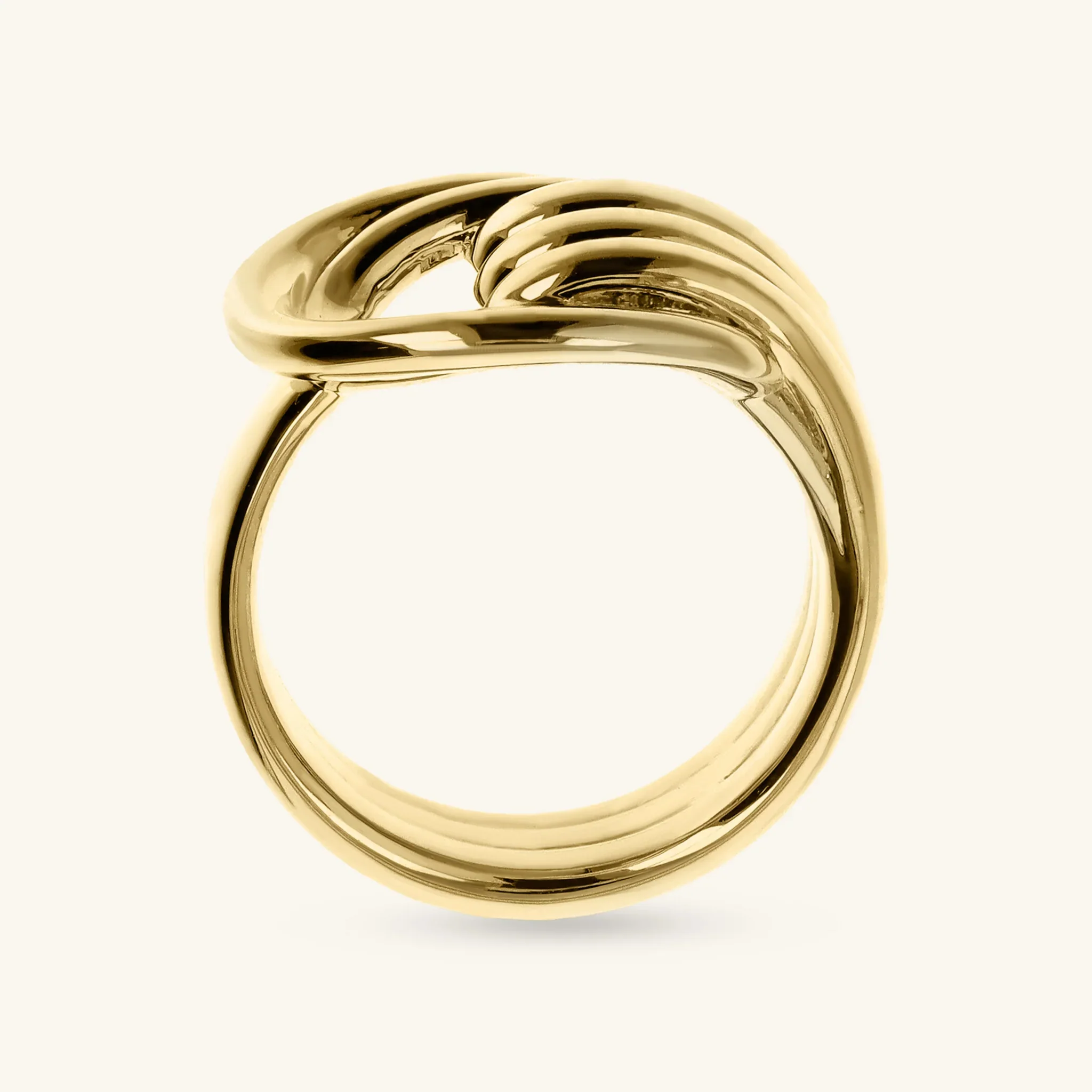 Anello a Fascia 'Door Knocker' - Image 3