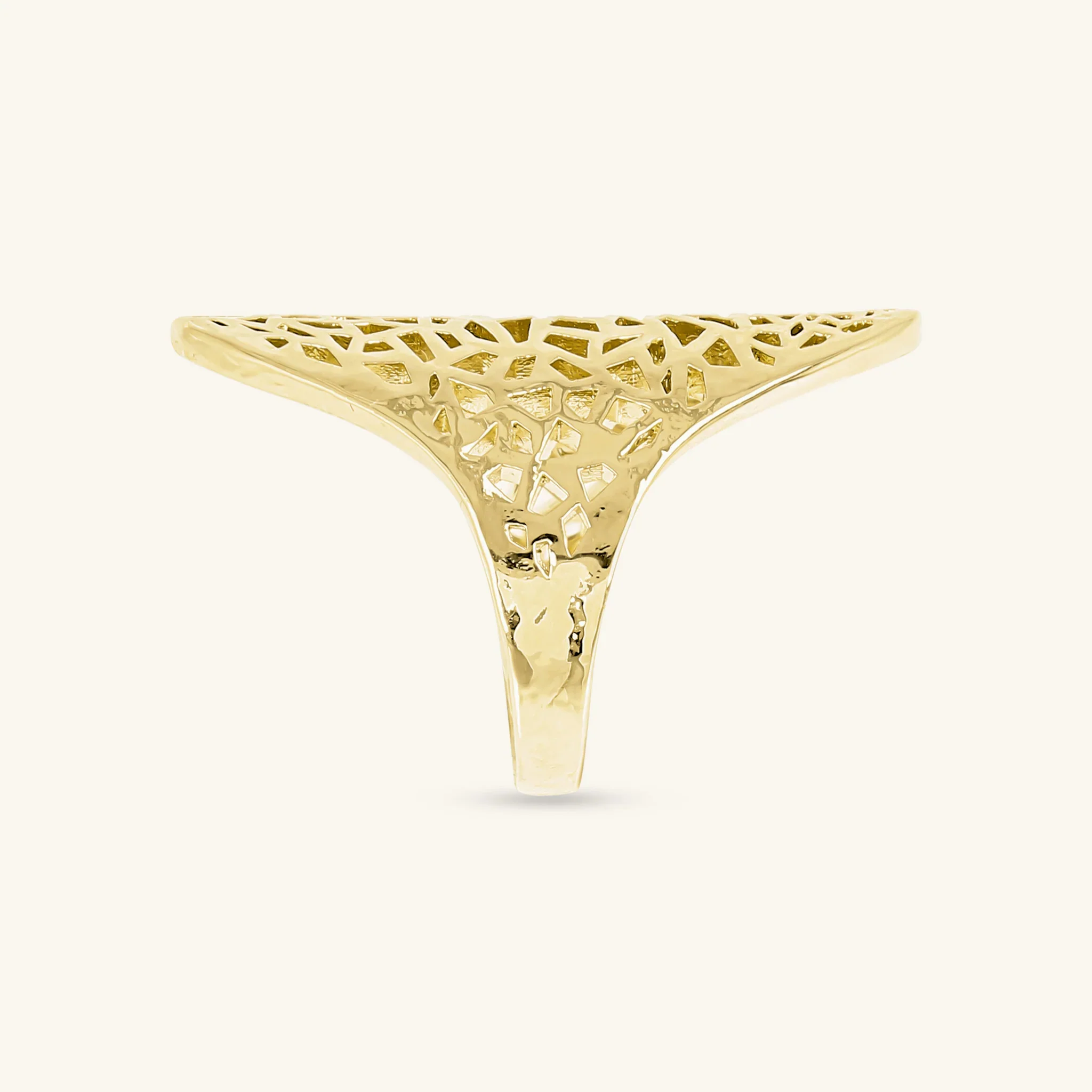 Anello Chevalier Traforato Forma Ovale - Image 3
