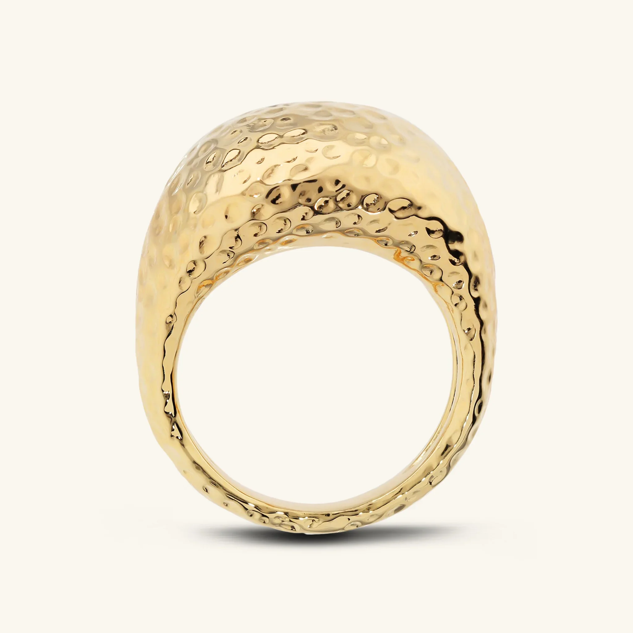 Anello Cocktail Martellato - Image 3