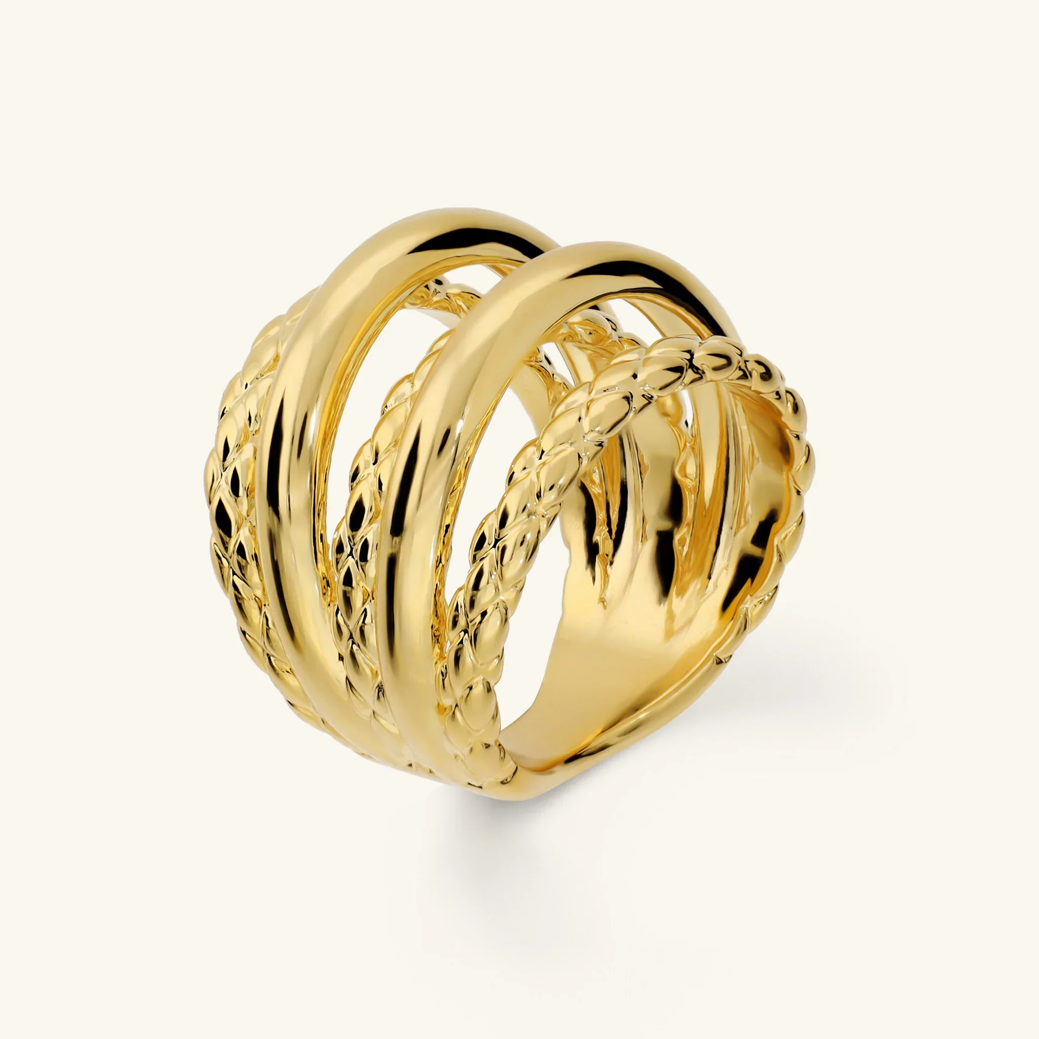 Anello Multifilo Martellato