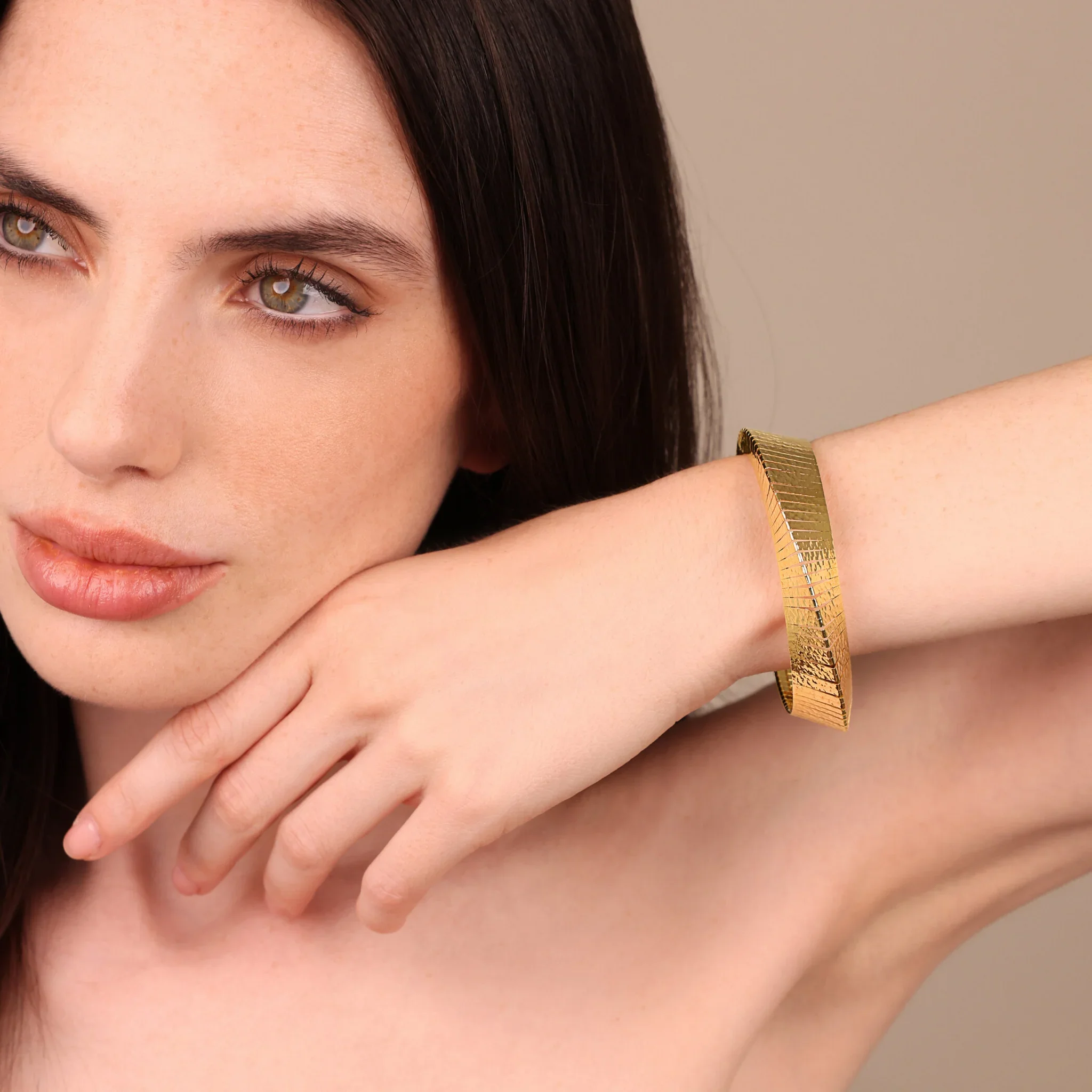 Bracciale Cleopatra Ritorto Martellato - Image 4