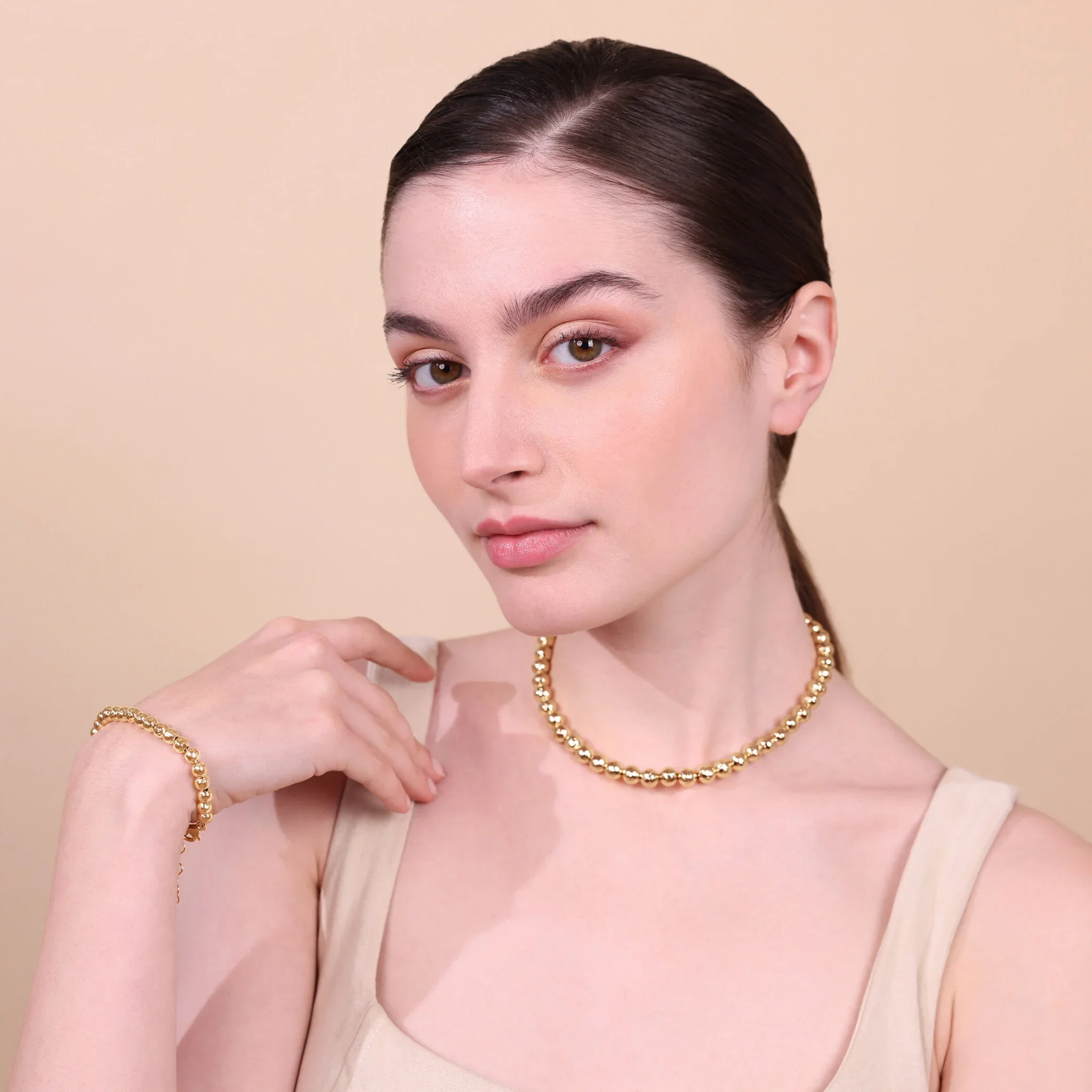 Bracciale con Sfere Martellate - Image 2