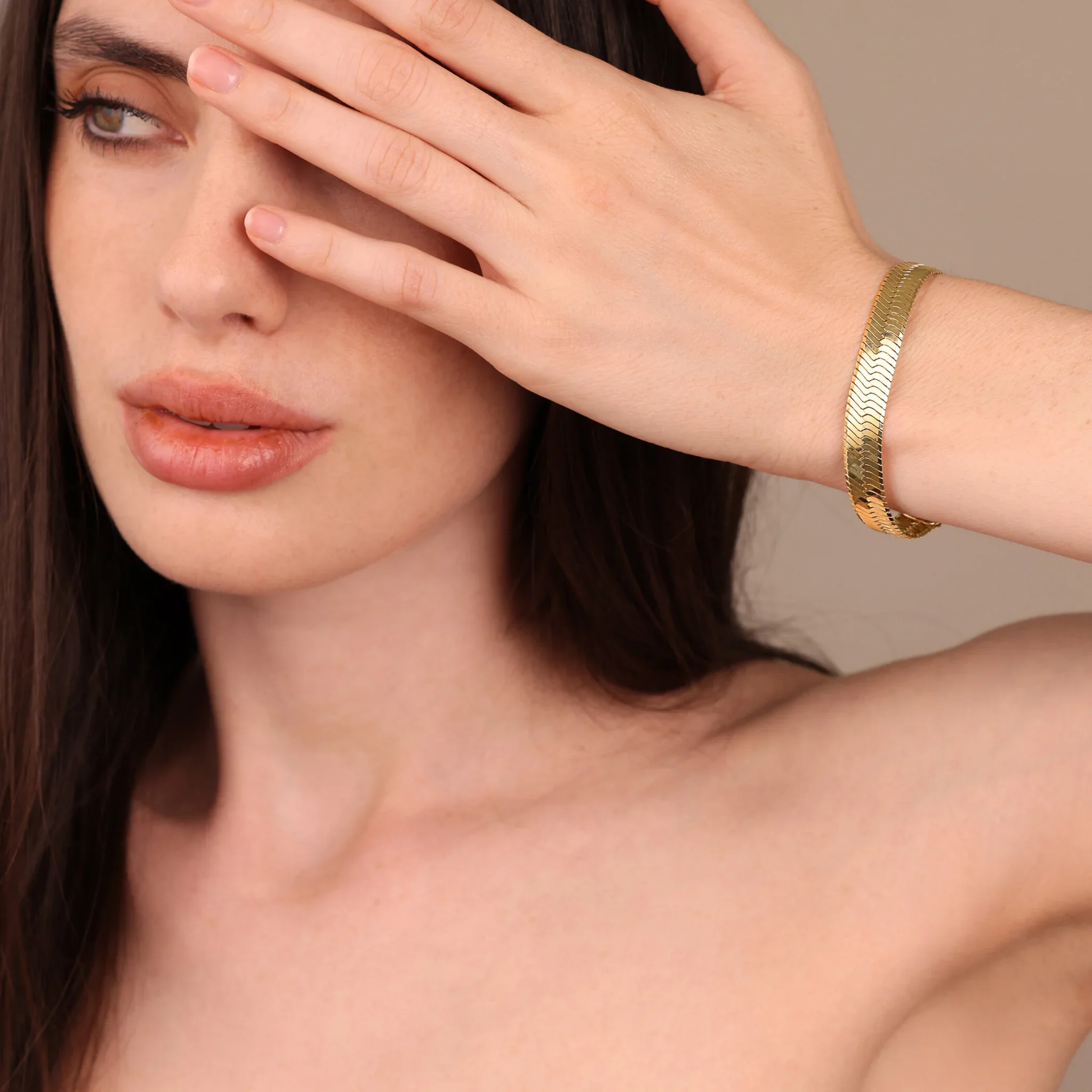Bracciale Maxi Maglia Snake - Image 2