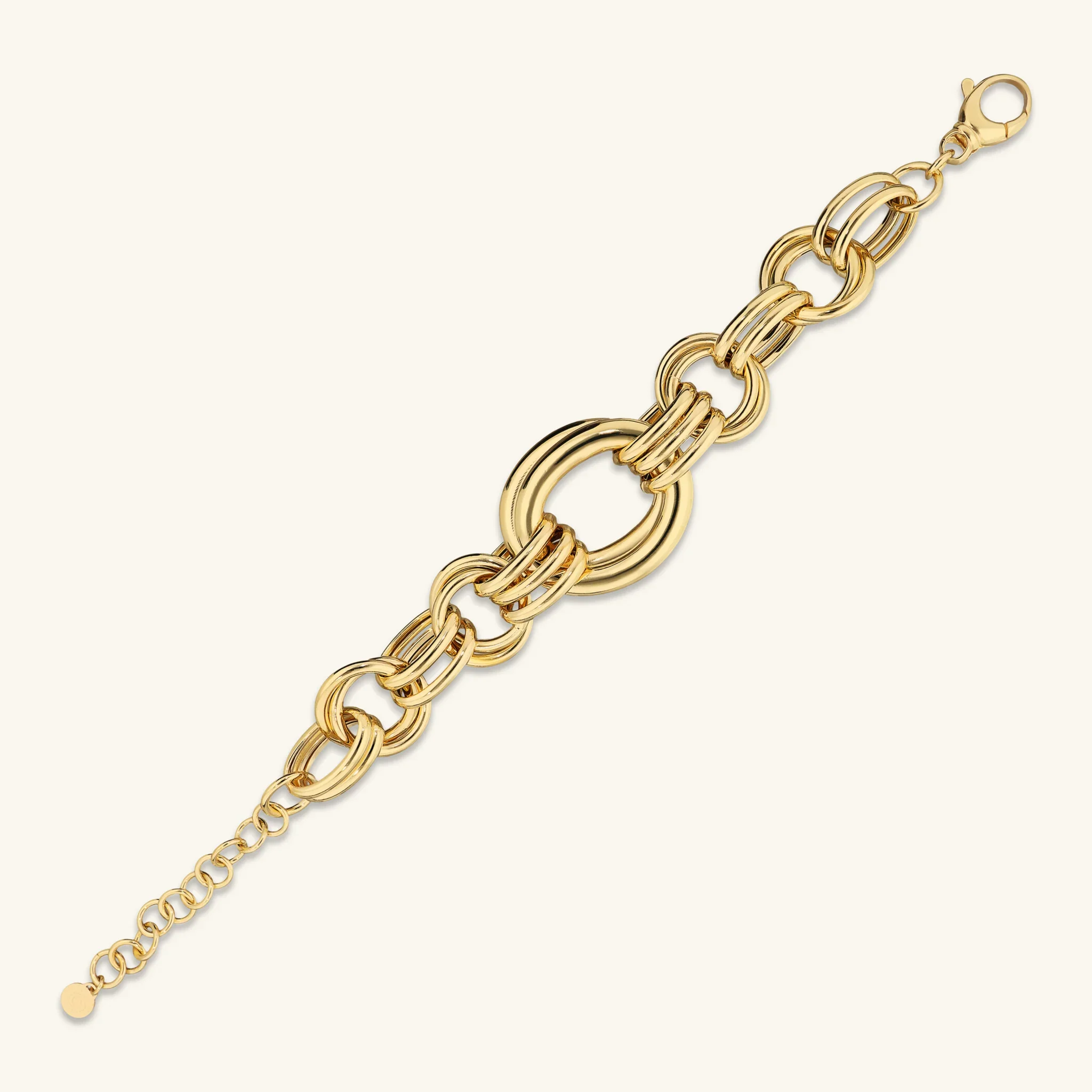 Bracciale Maxi Maglie Ovali a Intreccio - Image 3