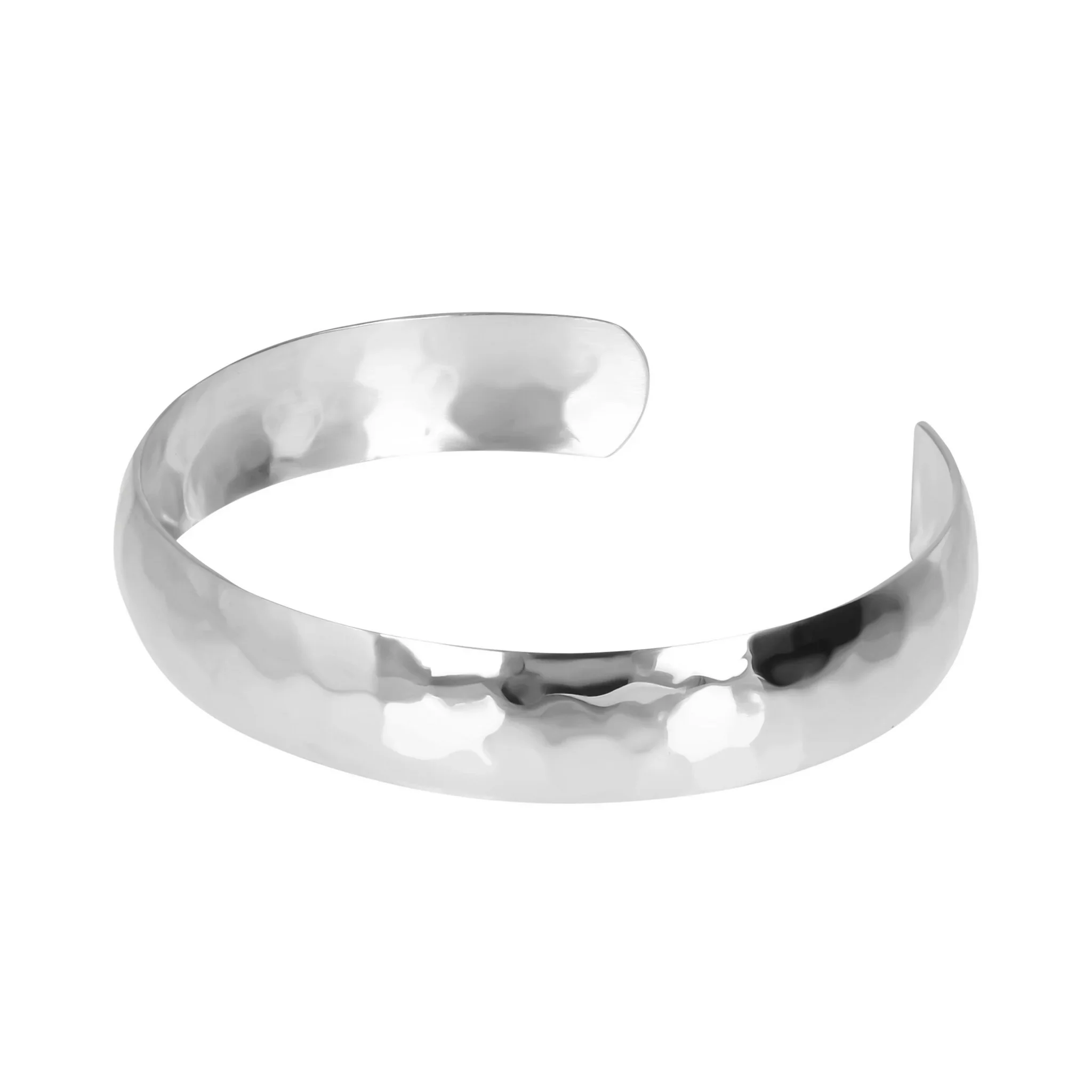 Bracciale Rigido Spesso Martellato - Image 5