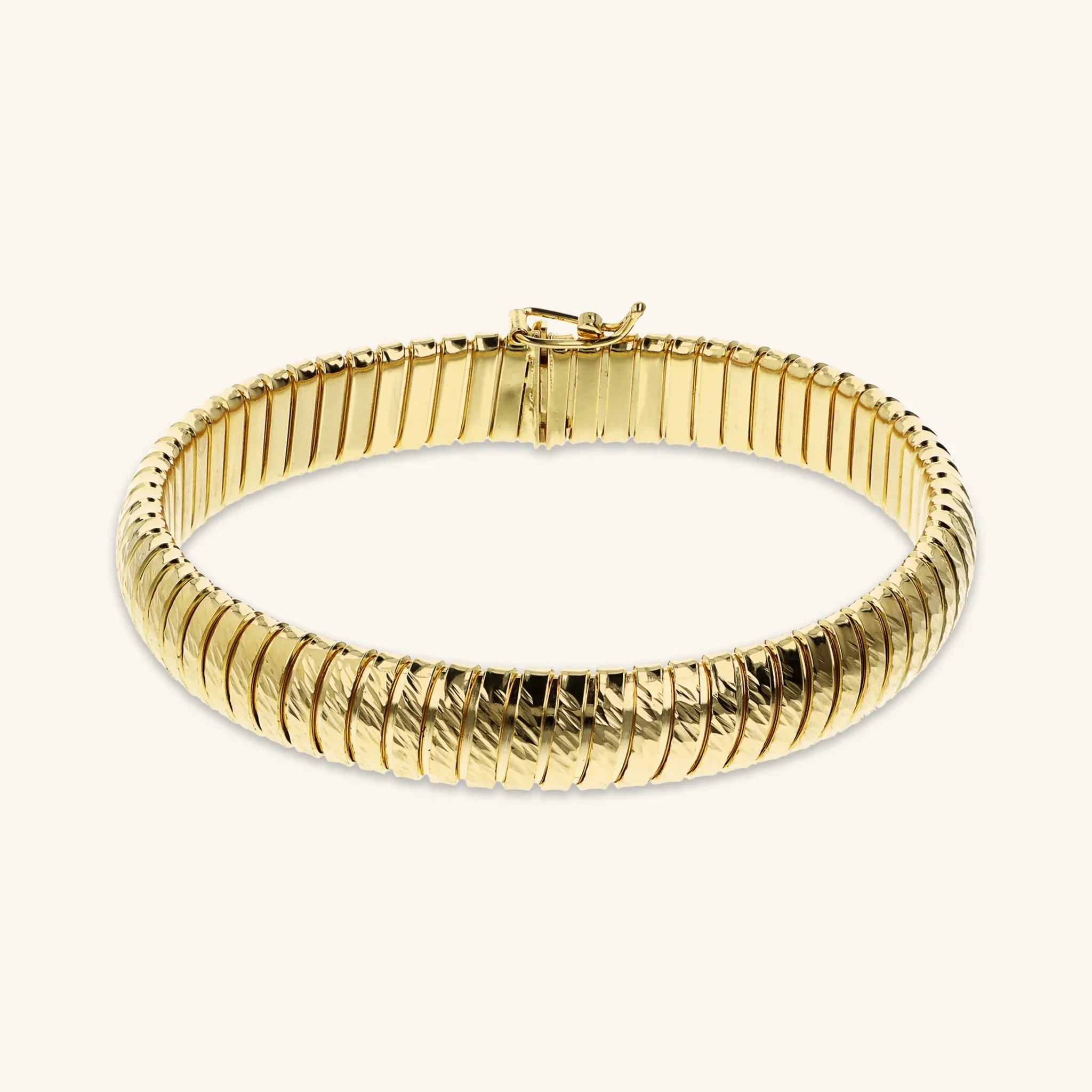 Bracciale Tubogas con Superficie Lavorata - Image 5