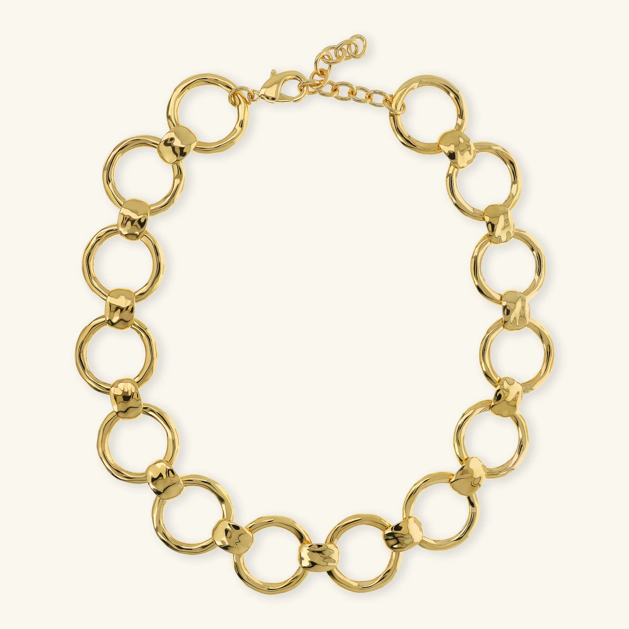 Collana ad Anelli Martellati - Image 3