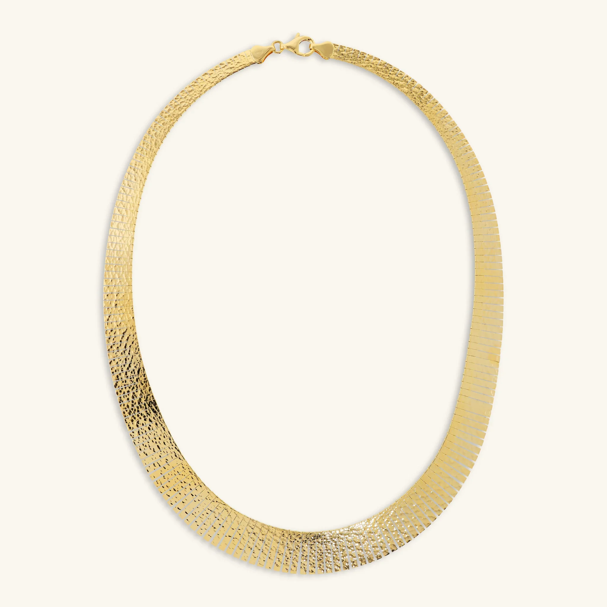 Collana Girocollo Cleopatra Martellata - Image 3