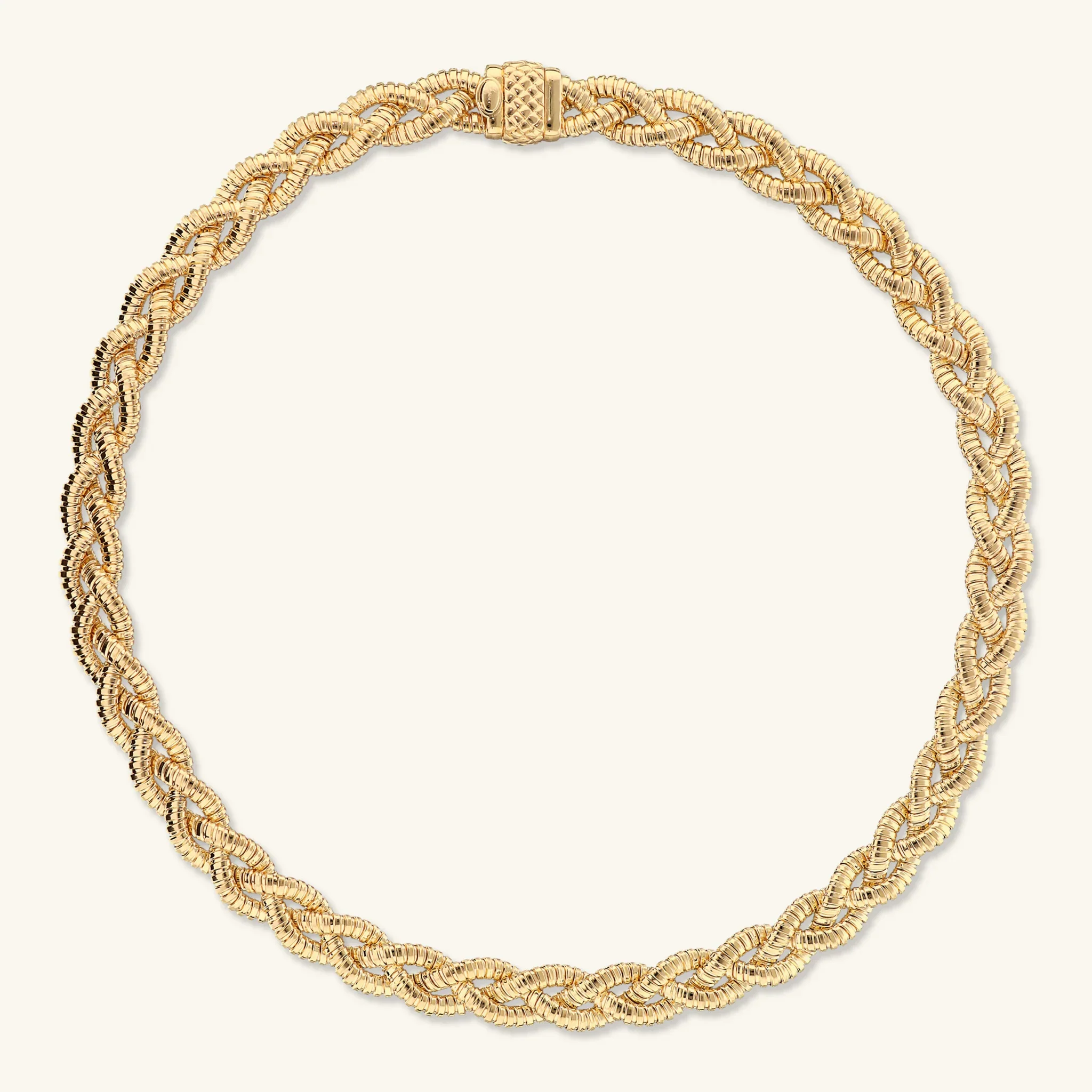 Collana Girocollo Tubogas a Intreccio - Image 3