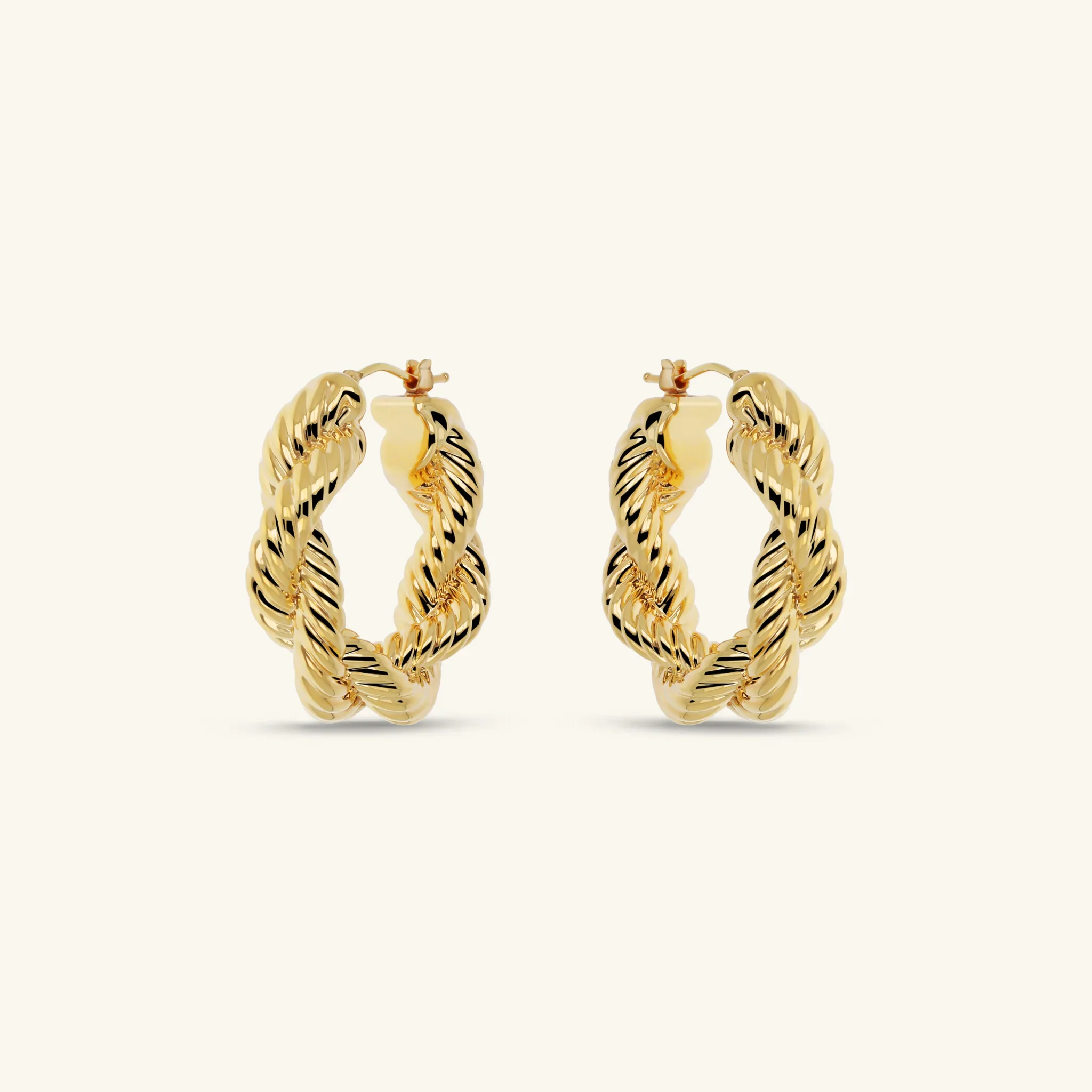Orecchini Torchon Texture Corda